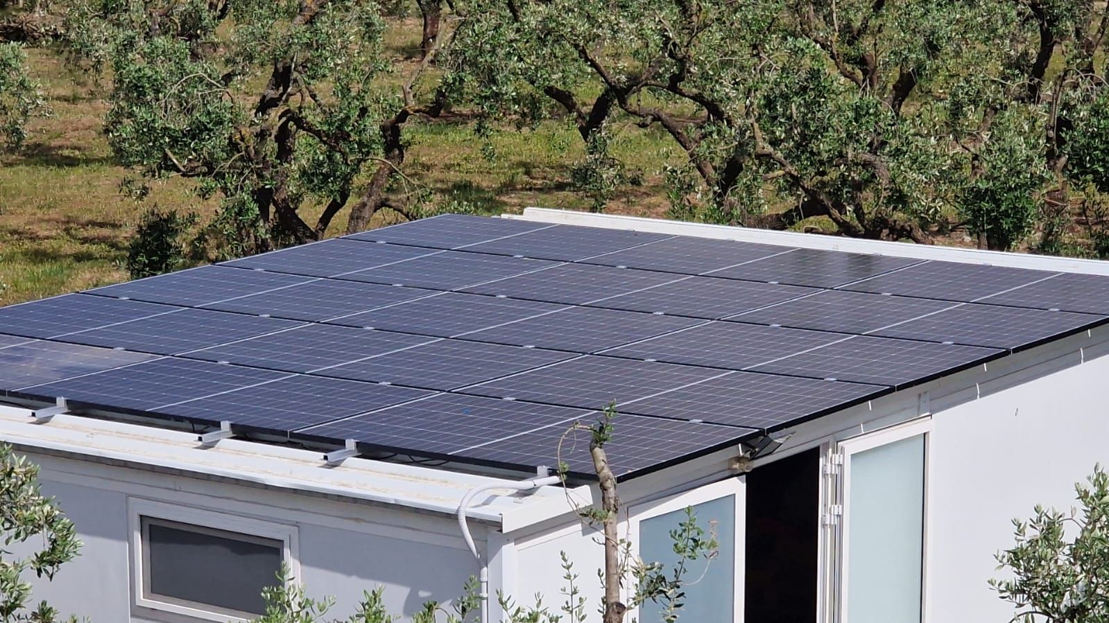 Impianto fotovoltaico realizzato a Carpignano Salentino