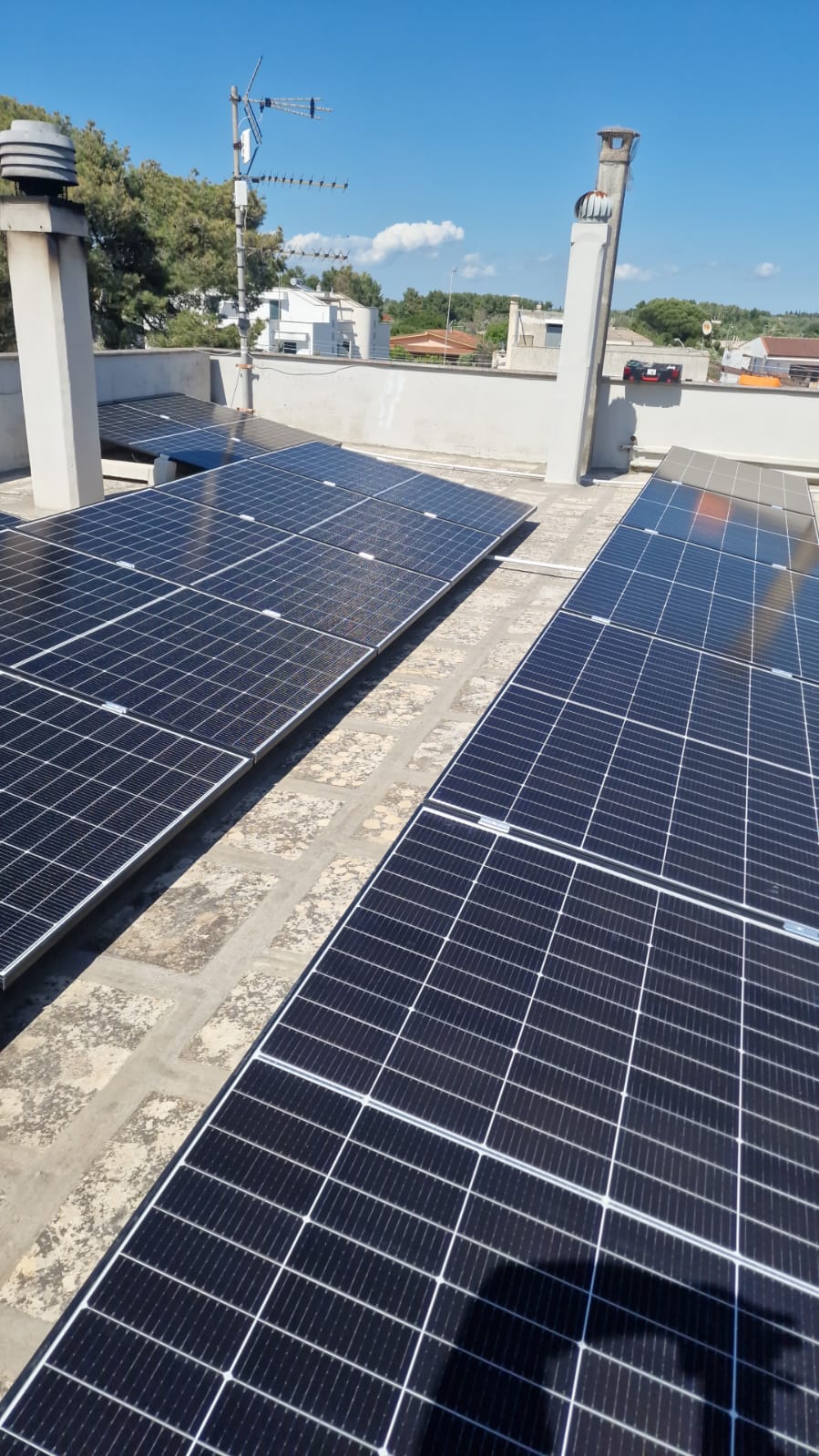 Impianto fotovoltaico realizzato a Tuglie